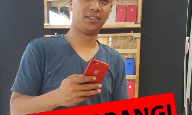 Tukar body iPhone 6s kepada iPhone 7 RED EDITION 