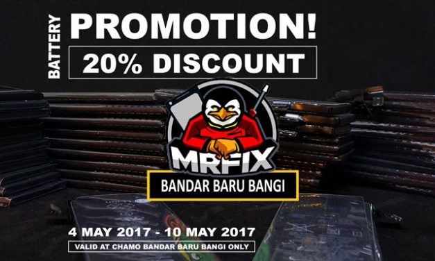 PROMOTION 20% DISCOUNT BATTERY IPHONE (SEMINGGU)