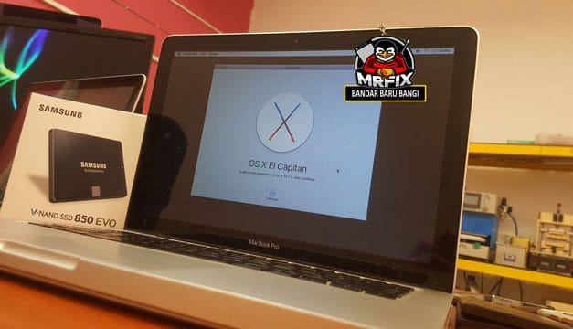 Apple Macbook Pro A1286 Re-Install OS El Capitan